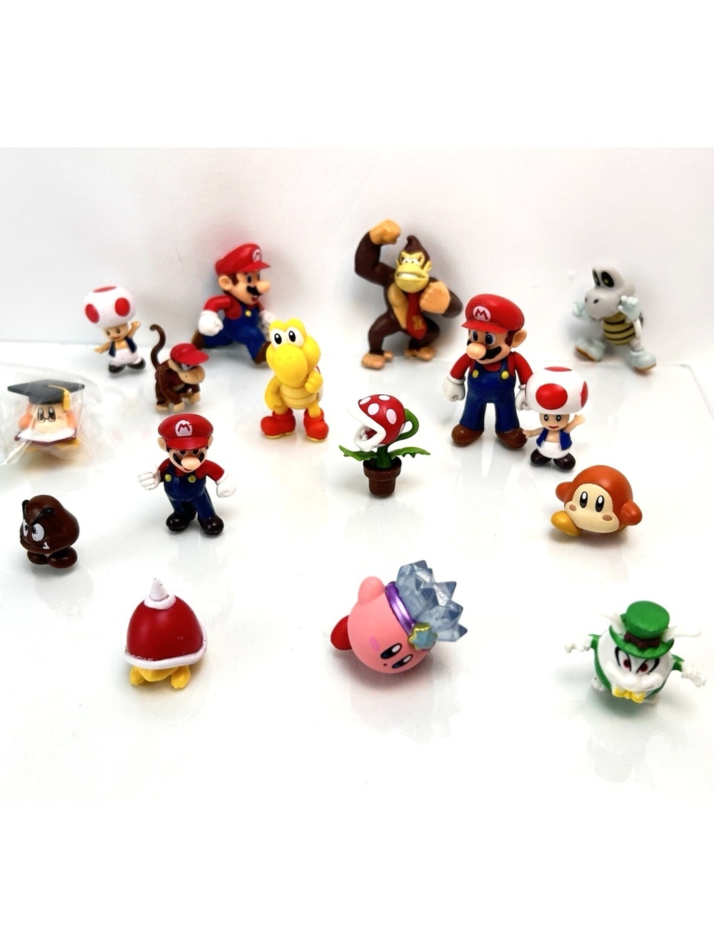 Nintendo Super Mario Bros Figures, Donkey Kong & Kirby Mixed Types Some Jakks